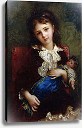 Постер Херберт Антуан Portrait of Catherine du Bouchage, 1879 Постер Херберт Антуан Portrait of Catherine du Bouchage, 1879