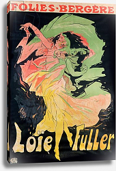 Постер Шере Жюль Folies Bergere: Loie Fuller, France, 1897 Постер Шере Жюль Folies Bergere: Loie Fuller, France, 1897