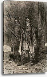 Постер Доре Гюстав Serenos, Nightwatchmen, illustration from 'Spanish Pictures' by the Rev. Samuel Manning Постер Доре Гюстав Serenos, Nightwatchmen, illustration from 'Spanish Pictures' by the Rev. Samuel Manning