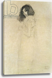 Постер Климт Густав (Gustav Klimt) Portrait of a young woman, 1896-97 Постер Климт Густав (Gustav Klimt) Portrait of a young woman, 1896-97