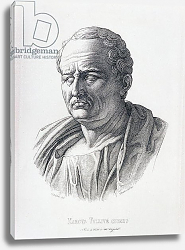 Постер Перкинс (грав) Portrait of Marcus Tullius Cicero engraved by B.Bartoccini, 1849 Постер Перкинс (грав) Portrait of Marcus Tullius Cicero engraved by B.Bartoccini, 1849