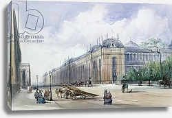 Постер Калло Вильям South-east Aspect of the 1862 Exhibition Building, looking along Cromwell Road Постер Калло Вильям South-east Aspect of the 1862 Exhibition Building, looking along Cromwell Road