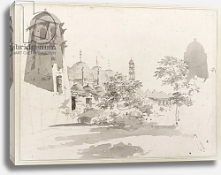 Постер Ходжес Уильям A View of the Cuttera Built by Jaffier Cawn at Murishidbad, c.1781 Постер Ходжес Уильям A View of the Cuttera Built by Jaffier Cawn at Murishidbad, c.1781
