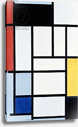 Постер Мондриан Пит Composition with red, yellow, and blue, 1921 Постер Мондриан Пит Composition with red, yellow, and blue, 1921