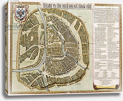 Постер Блау Джон (карты) Moscow, from 'Geographie Blaviane', 1662 Постер Блау Джон (карты) Moscow, from 'Geographie Blaviane', 1662