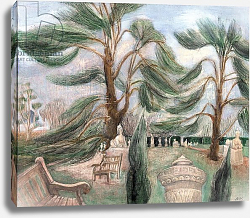 Постер Купер Мэри (совр) Chiswick House; cedarssphinxes Постер Купер Мэри (совр) Chiswick House; cedarssphinxes