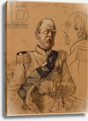 Постер Мензель Адольф Prince Otto von Bismarck, 1865 Постер Мензель Адольф Prince Otto von Bismarck, 1865