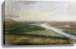 Постер Гревенброк Чарльз Paris, view from above the Champs-Elysees, c.1740 Постер Гревенброк Чарльз Paris, view from above the Champs-Elysees, c.1740