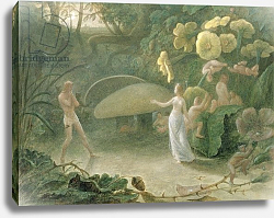 Постер Данби Франсис Oberon and Titania, A Midsummer Night's Dream, Act II, Scene I, by William Shakespeare, 1837 Постер Данби Франсис Oberon and Titania, A Midsummer Night's Dream, Act II, Scene I, by William Shakespeare, 1837
