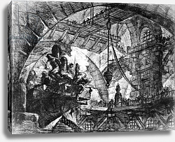 Постер Пиранези Джованни Plate from the 'Carceri d'invenzione' series, 1761 4 Постер Пиранези Джованни Plate from the 'Carceri d'invenzione' series, 1761 4