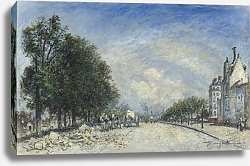 Постер Джонкинд Йохан The Boulevard de Port-Royal, Paris Постер Джонкинд Йохан The Boulevard de Port-Royal, Paris