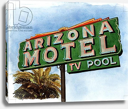 Постер Мастерман Люси (совр) Arizona Motel on 6th Avenue, 2004 Постер Мастерман Люси (совр) Arizona Motel on 6th Avenue, 2004