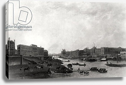 Постер Демаки Пьер View of Paris from the Pont-Neuf, c.1800 Постер Демаки Пьер View of Paris from the Pont-Neuf, c.1800