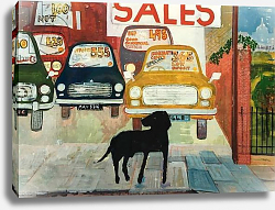 Постер Букер Бренда (совр) Rex at the Used Car Lot; SALES Постер Букер Бренда (совр) Rex at the Used Car Lot; SALES