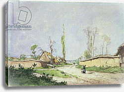 Постер Харпигнес Генри Джозеф No.1534 A Village Road, Oiseme, 1888 Постер Харпигнес Генри Джозеф No.1534 A Village Road, Oiseme, 1888