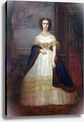 Постер Херберт Антуан Marie-Clotilde Therese Louise Princess of Savoy, 1860 Постер Херберт Антуан Marie-Clotilde Therese Louise Princess of Savoy, 1860