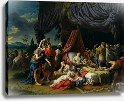 Постер Лагрене Жан-Жак The Death of the Wife of Darius III 1785 Постер Лагрене Жан-Жак The Death of the Wife of Darius III 1785