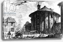 Постер Пиранези Джованни View of the Temple of Cybele in the Piazza della Bocca della Verita, 1758 Постер Пиранези Джованни View of the Temple of Cybele in the Piazza della Bocca della Verita, 1758