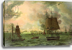 Постер Крепин Луи The Bombing of Cadiz by the French on 23rd September 1823, 1824 Постер Крепин Луи The Bombing of Cadiz by the French on 23rd September 1823, 1824