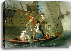 Постер Ибертсон Юлиус A Married Sailor's Adieu, c.1800 Постер Ибертсон Юлиус A Married Sailor's Adieu, c.1800