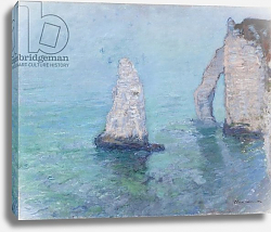 Постер Моне Клод (Claude Monet) The Rock Needle and the Porte d'Aval, c.1885 Постер Моне Клод (Claude Monet) The Rock Needle and the Porte d'Aval, c.1885