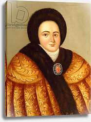 Постер Школа: Русская 18в. Portrait of Tsarina Evdokiya Lopukhina Постер Школа: Русская 18в. Portrait of Tsarina Evdokiya Lopukhina