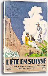 Постер Кардино Эмиль 'Summer in Switzerland', a poster by the Swiss Tourist Board, 1921 Постер Кардино Эмиль 'Summer in Switzerland', a poster by the Swiss Tourist Board, 1921