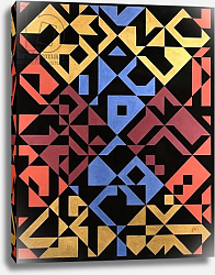 Постер МакКлюр Питер (совр) Interposed Diagonals, 1984 Постер МакКлюр Питер (совр) Interposed Diagonals, 1984