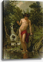 Постер Байксерас Дионисио Narcissus in love with his own reflection Постер Байксерас Дионисио Narcissus in love with his own reflection