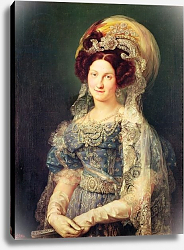 Постер Лопез Висенте Maria Christina de Bourbon-Sicile Queen of Spain, c.1829 Постер Лопез Висенте Maria Christina de Bourbon-Sicile Queen of Spain, c.1829