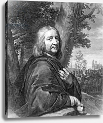 Постер Шампень Филипп Self Portrait, engraved by Gerard Edelinck Постер Шампень Филипп Self Portrait, engraved by Gerard Edelinck