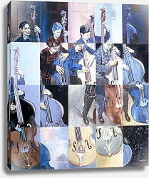 Постер Парсонос Хью (совр) Paula Gardiner, Jazz Bassist, 1998 Постер Парсонос Хью (совр) Paula Gardiner, Jazz Bassist, 1998