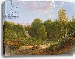 Постер Бидауль Жан View of Fontainebleau Forest, 1829 Постер Бидауль Жан View of Fontainebleau Forest, 1829