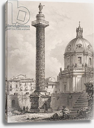 Постер Пиранези Джованни Trajan's Column, Rome, engraved by A. Willmore Постер Пиранези Джованни Trajan's Column, Rome, engraved by A. Willmore