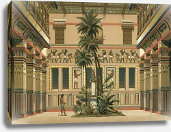 Постер Байксерас Дионисио Courtyard of an Egyptian house Постер Байксерас Дионисио Courtyard of an Egyptian house