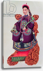 Постер Школа: Японская 18в. Costume of an emperor, late 18th century 2 Постер Школа: Японская 18в. Costume of an emperor, late 18th century 2