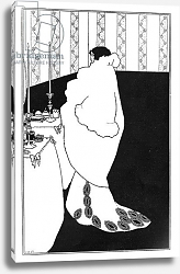 Постер Бердсли Аубри La Dame aux Camelias, illustration from 'The Yellow Book', 1894 Постер Бердсли Аубри La Dame aux Camelias, illustration from 'The Yellow Book', 1894