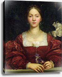 Постер Уоттс Джордж Portrait of Countess of Airlie Постер Уоттс Джордж Portrait of Countess of Airlie