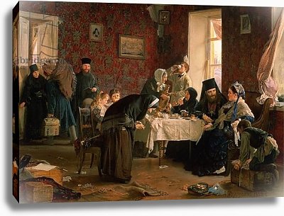 Перед исповедью картина корзухин