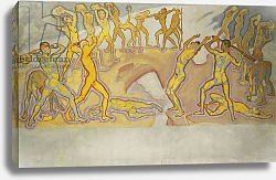 Постер Мозер Коло Clash of the Titans; Kampf der Titanen, c.1913-1915 Постер Мозер Коло Clash of the Titans; Kampf der Titanen, c.1913-1915
