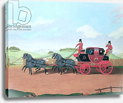 Постер Поллард Джеймс The Liverpool and London Royal Mail Coach, 1812 Постер Поллард Джеймс The Liverpool and London Royal Mail Coach, 1812