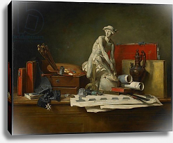 Постер Шарден Жан-Батист The Attributes of the Arts and the Rewards Which Are Accorded Them, 1766 Постер Шарден Жан-Батист The Attributes of the Arts and the Rewards Which Are Accorded Them, 1766