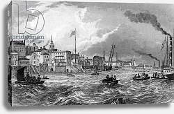 Постер Байнс Томас Gravesend, Kent, published 1831 Постер Байнс Томас Gravesend, Kent, published 1831
