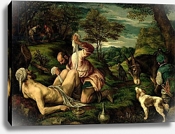 Постер Бассано Франческо The Parable of the Good Samaritan, 1575 Постер Бассано Франческо The Parable of the Good Samaritan, 1575