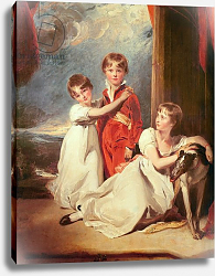 Постер Лоуренс Томас Portrait of the Fluyder Children, 1805 Постер Лоуренс Томас Portrait of the Fluyder Children, 1805