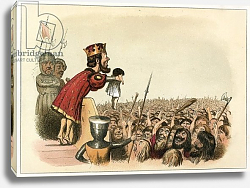 Постер Дойл Ричард King Edward I presenting his Son as Prince of Wales Постер Дойл Ричард King Edward I presenting his Son as Prince of Wales