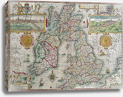 Постер Хондикус Джодикус Map of the Kingdom of Great Britain and Ireland, 1610 Постер Хондикус Джодикус Map of the Kingdom of Great Britain and Ireland, 1610