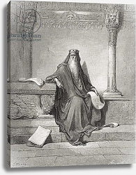 Постер Доре Гюстав Solomon, illustration from Dore's 'The Holy Bible', 1866 Постер Доре Гюстав Solomon, illustration from Dore's 'The Holy Bible', 1866