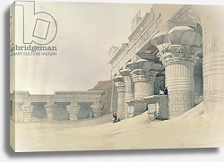 Постер Робертс Давид Temple of Horus, Edfu, from 'Egypt and Nubia', engraved by Louis Haghe published in London, 1838 Постер Робертс Давид Temple of Horus, Edfu, from 'Egypt and Nubia', engraved by Louis Haghe published in London, 1838