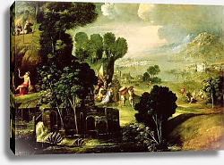 Постер Досси Доссо Landscape with Saints, 1520-30 Постер Досси Доссо Landscape with Saints, 1520-30